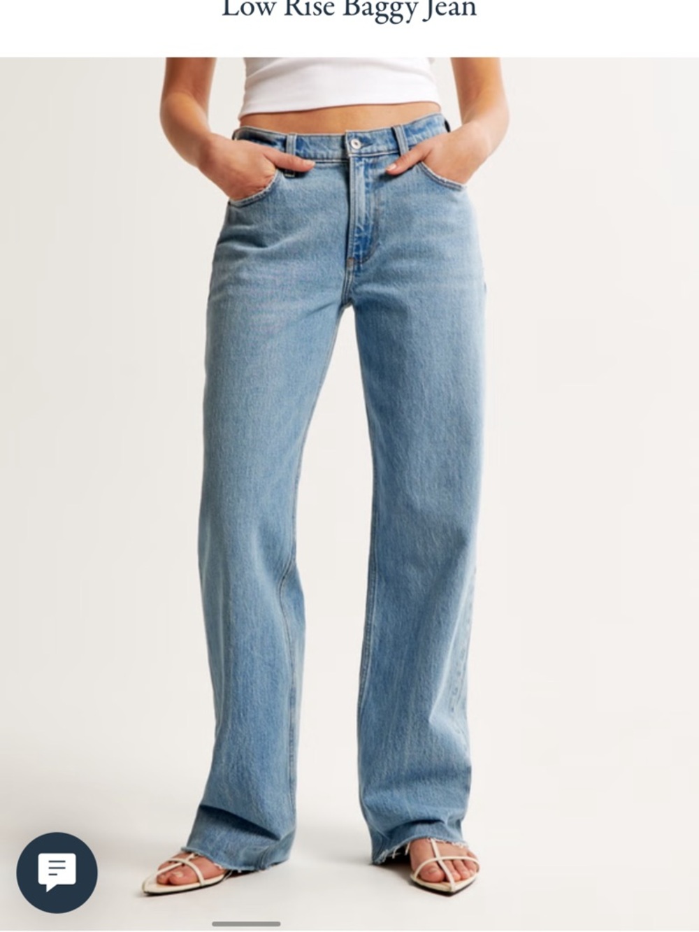 Abercrombie & Fitch Low-Rise Baggy Jeans - Women